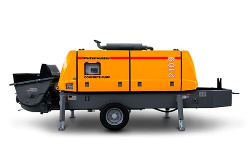 Аренда бетононасоса Putzmeister 2109D в Москве — подача до 180 м